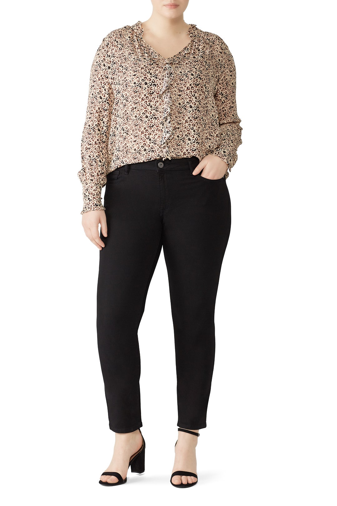 Tilly Combo Blouse by Parker 3