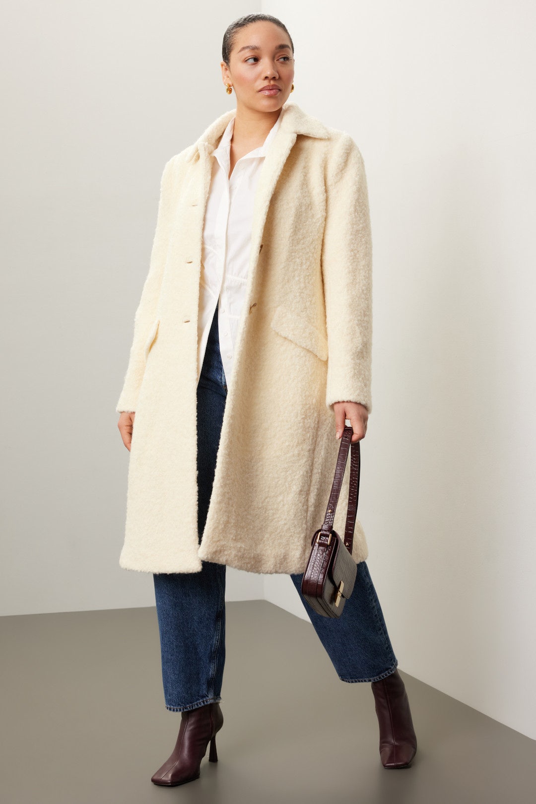 Shearling Coat by Marina Moscone x RTR 5