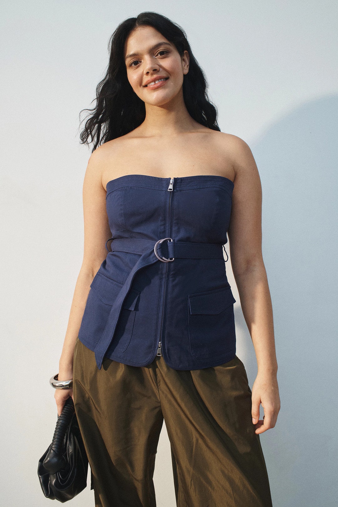 Belted Bustier Top by SIMKHAI 5