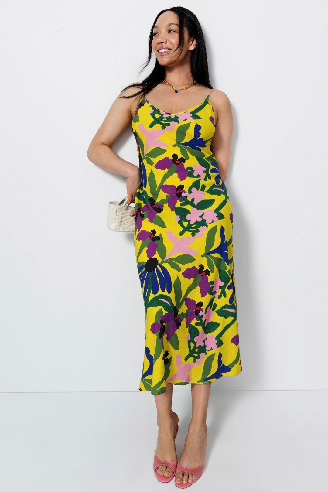 Desire Floral Slip Dress by Untitled in Motion | Rent the Runway