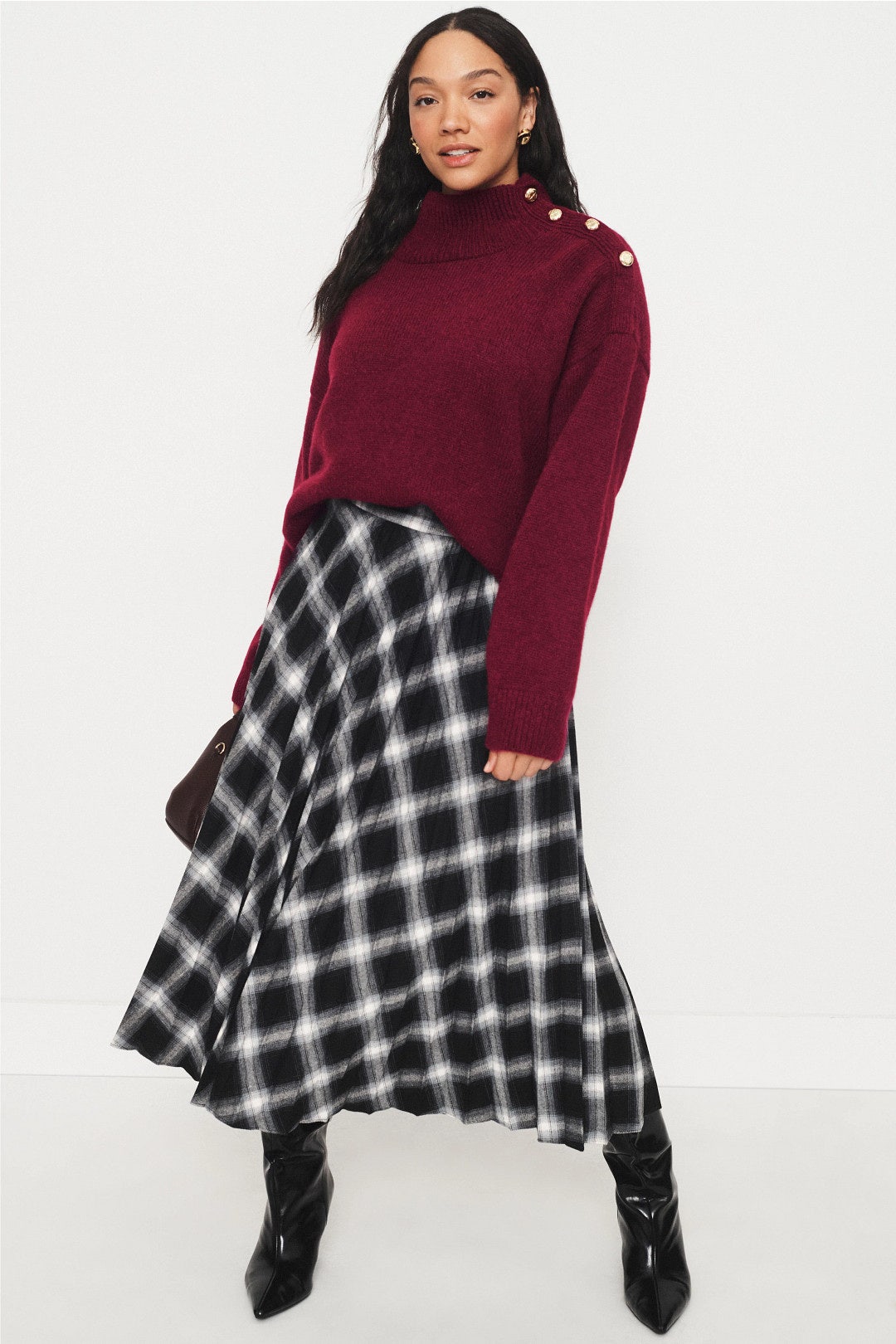 Turtleneck With Bauble Buttons by kate spade new york 5