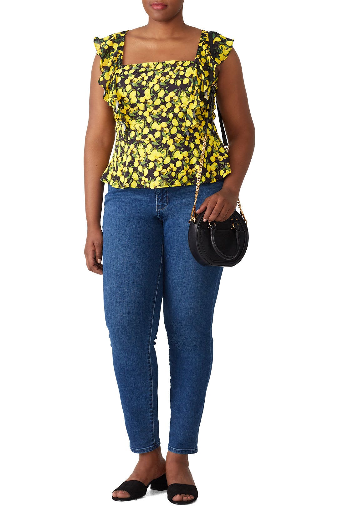 Lemon Jess Combo Top by Parker 3