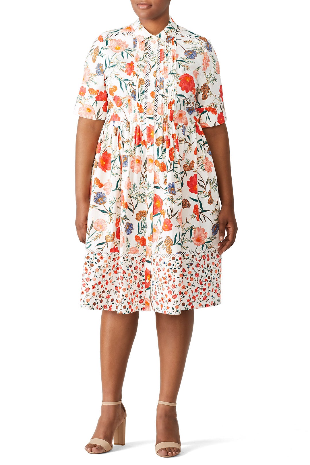 Blossom Poplin Shirtdress by kate spade new york 4