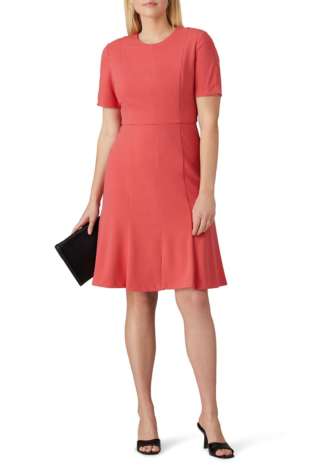 Keyhole Sleeve Dress by Donna Morgan 4