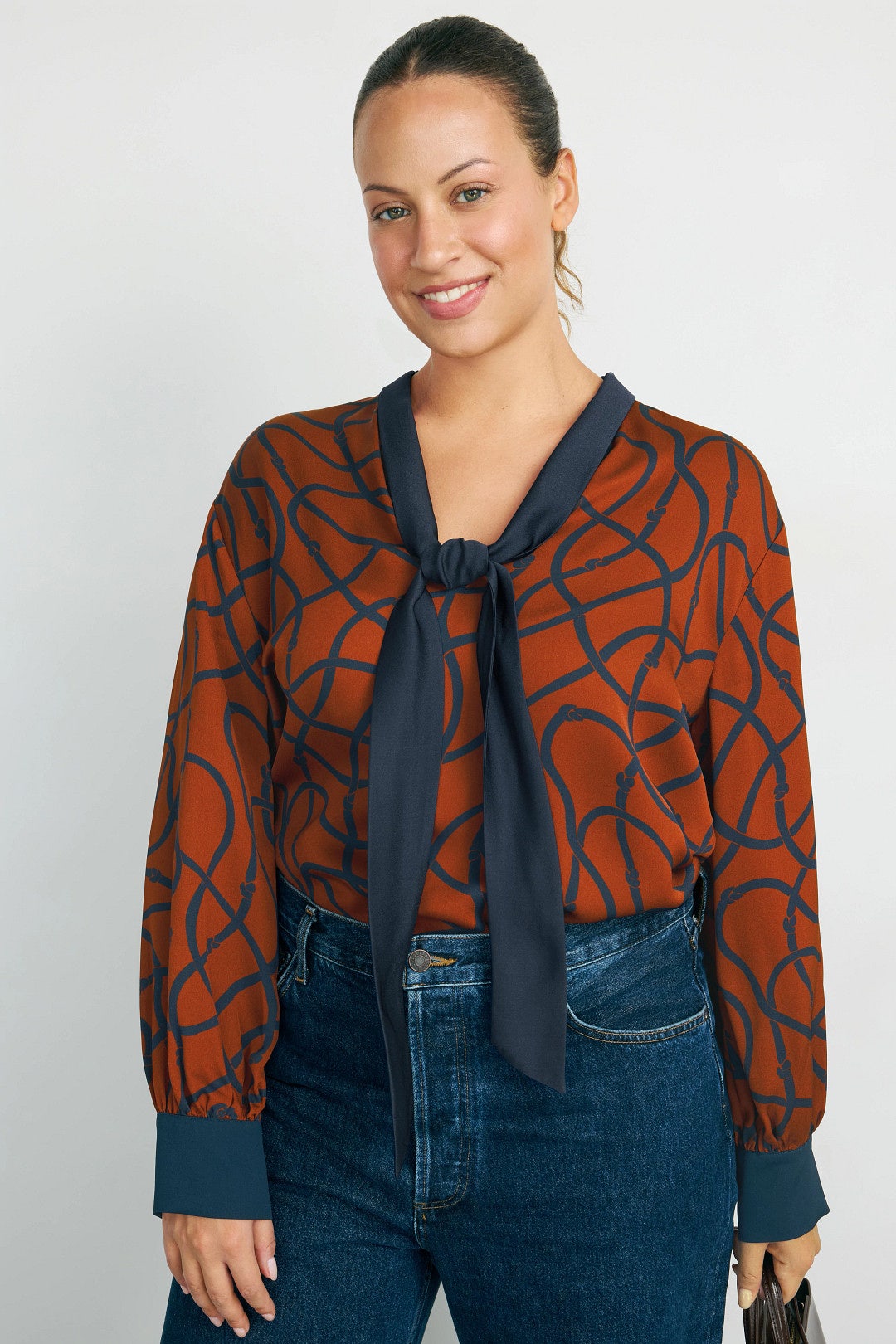 Lucille Silk Blouse by L.K. Bennett 5