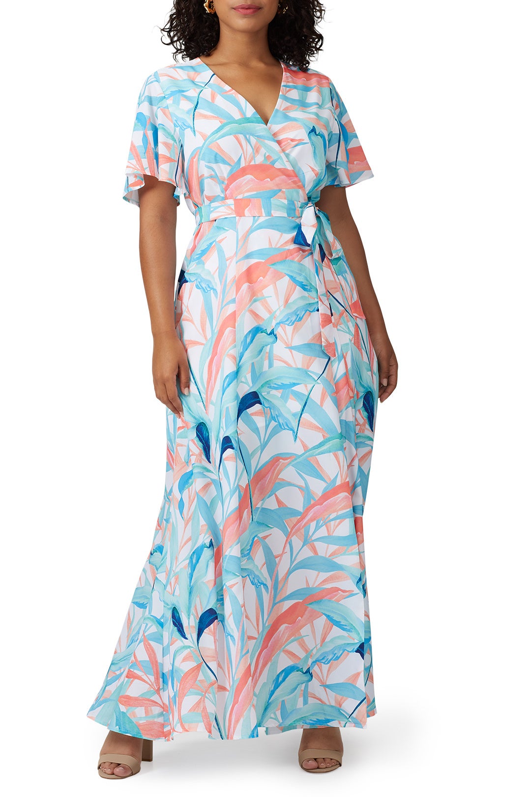 Palm Printed Kiera Maxi by Slate & Willow 3