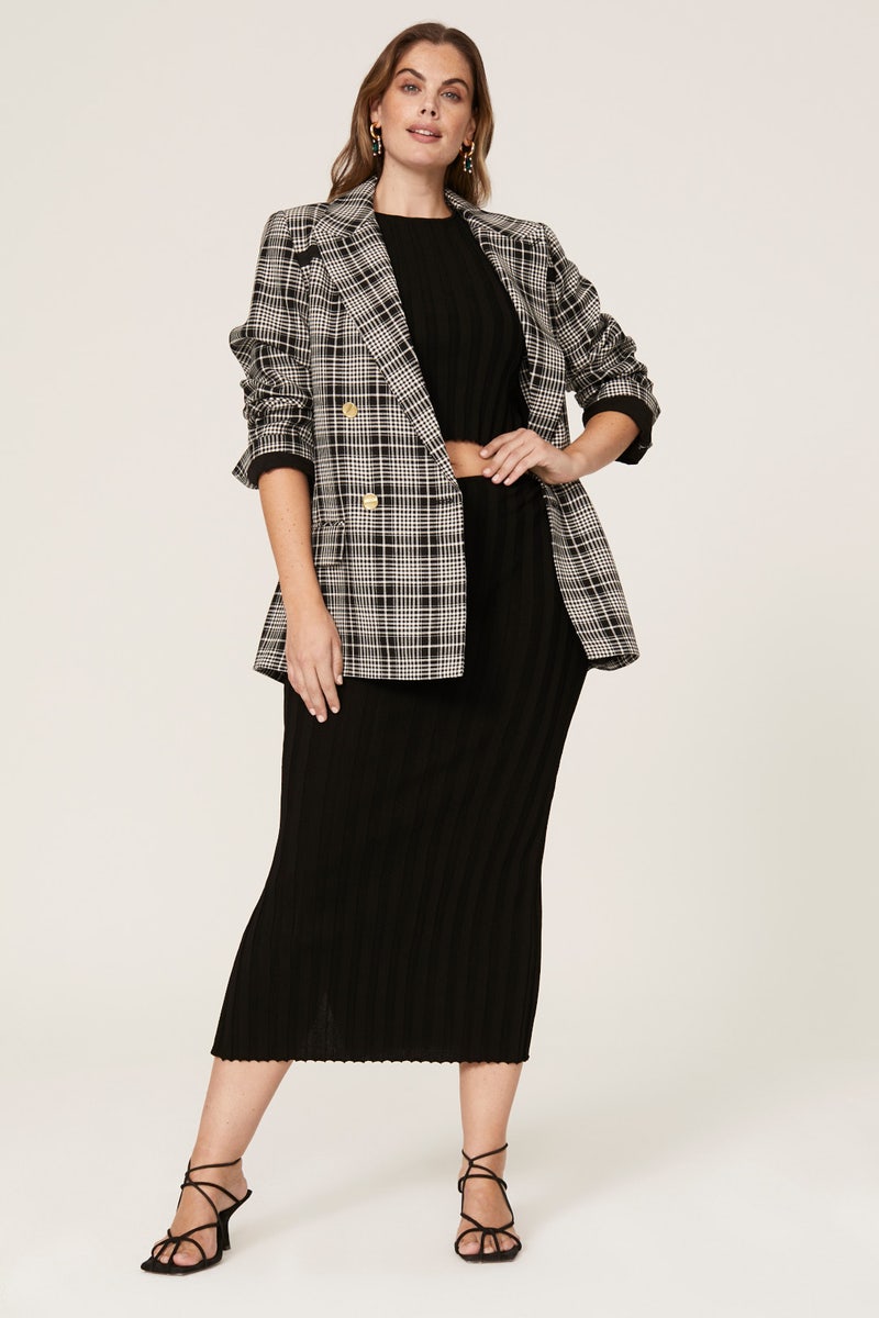 Talia Plaid Jacket by Tanya Taylor - Photo 5