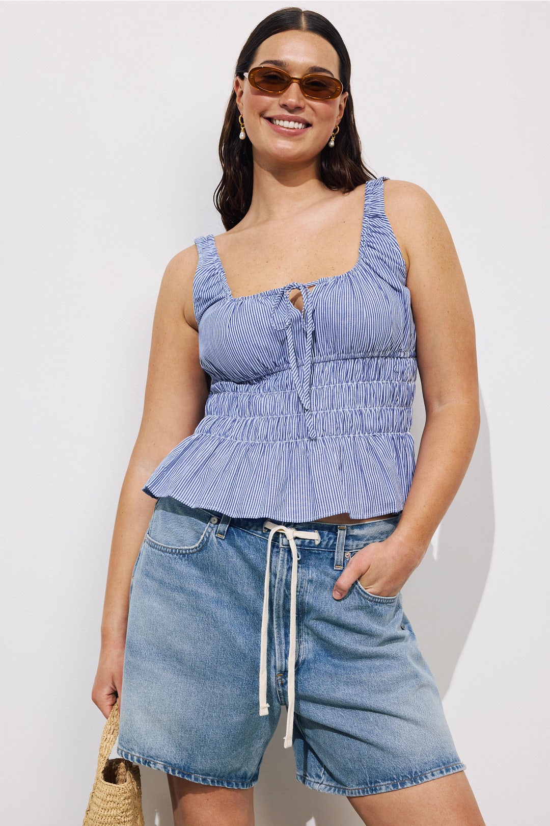 Gigi Striped Tank Top by Ciao Lucia 4