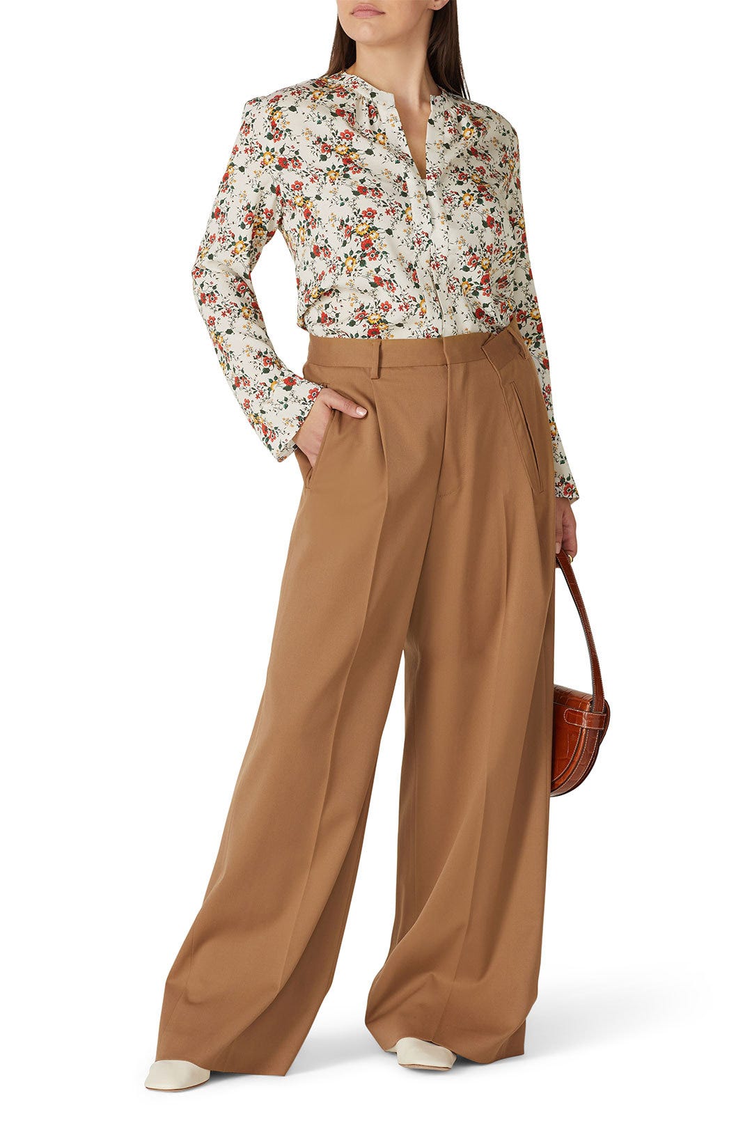 Floral Blouse by Derek Lam 10 Crosby x RTR 4