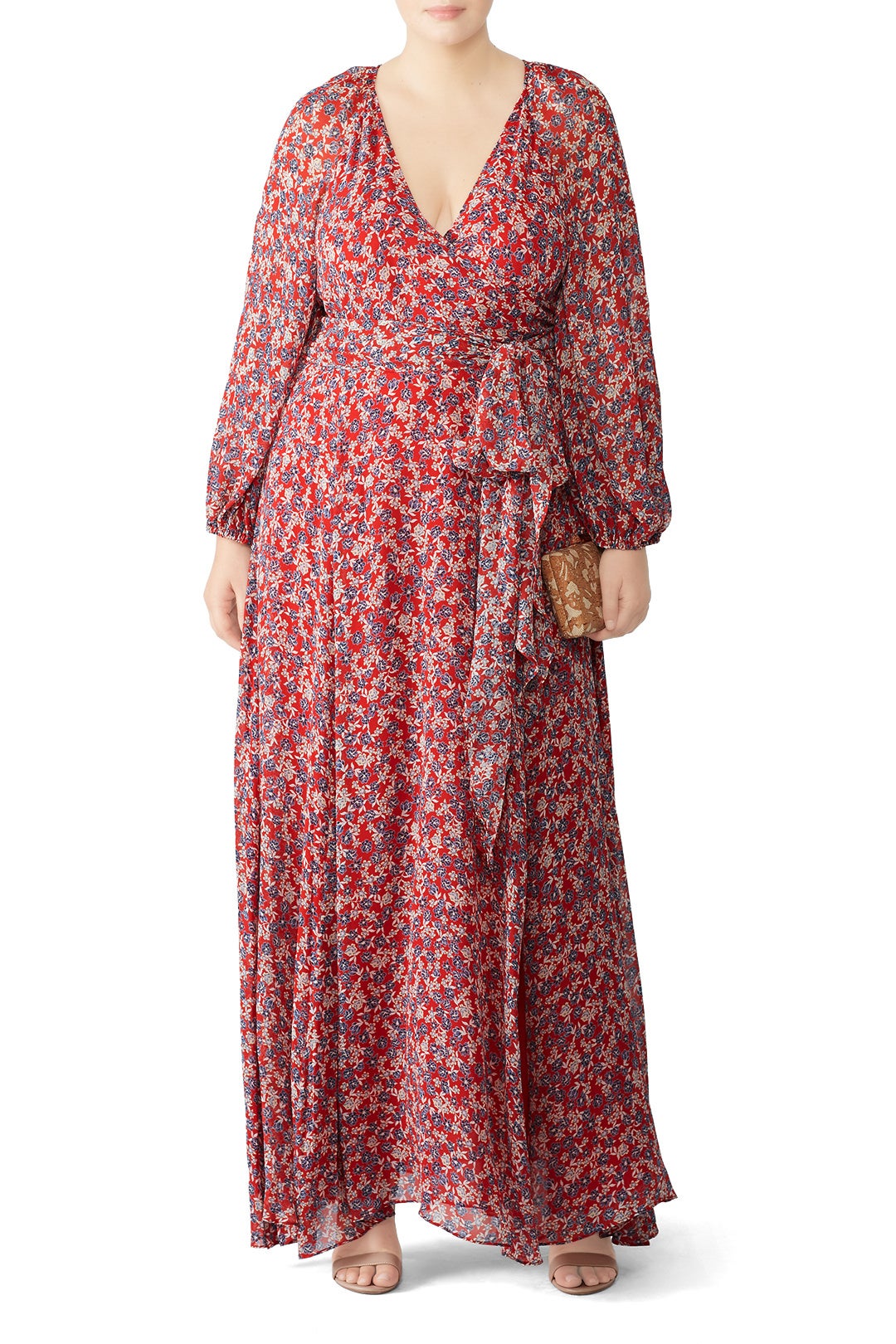 Red Blossom Maxi by Nicholas 3