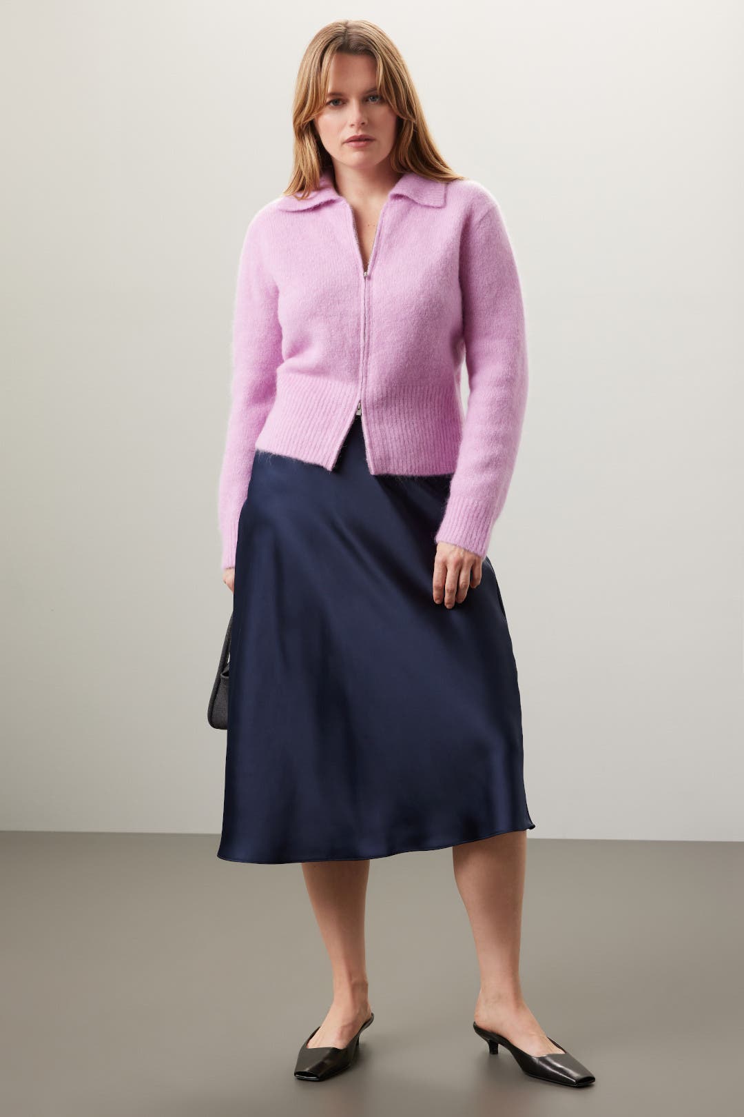 Vince. カーディガン Wool-Blend Two-Way Zip Cardigan in Jackets & Outerwear | Vince