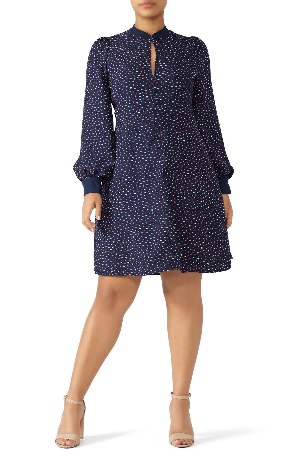 Lips Crepe Dress by kate spade new york 4