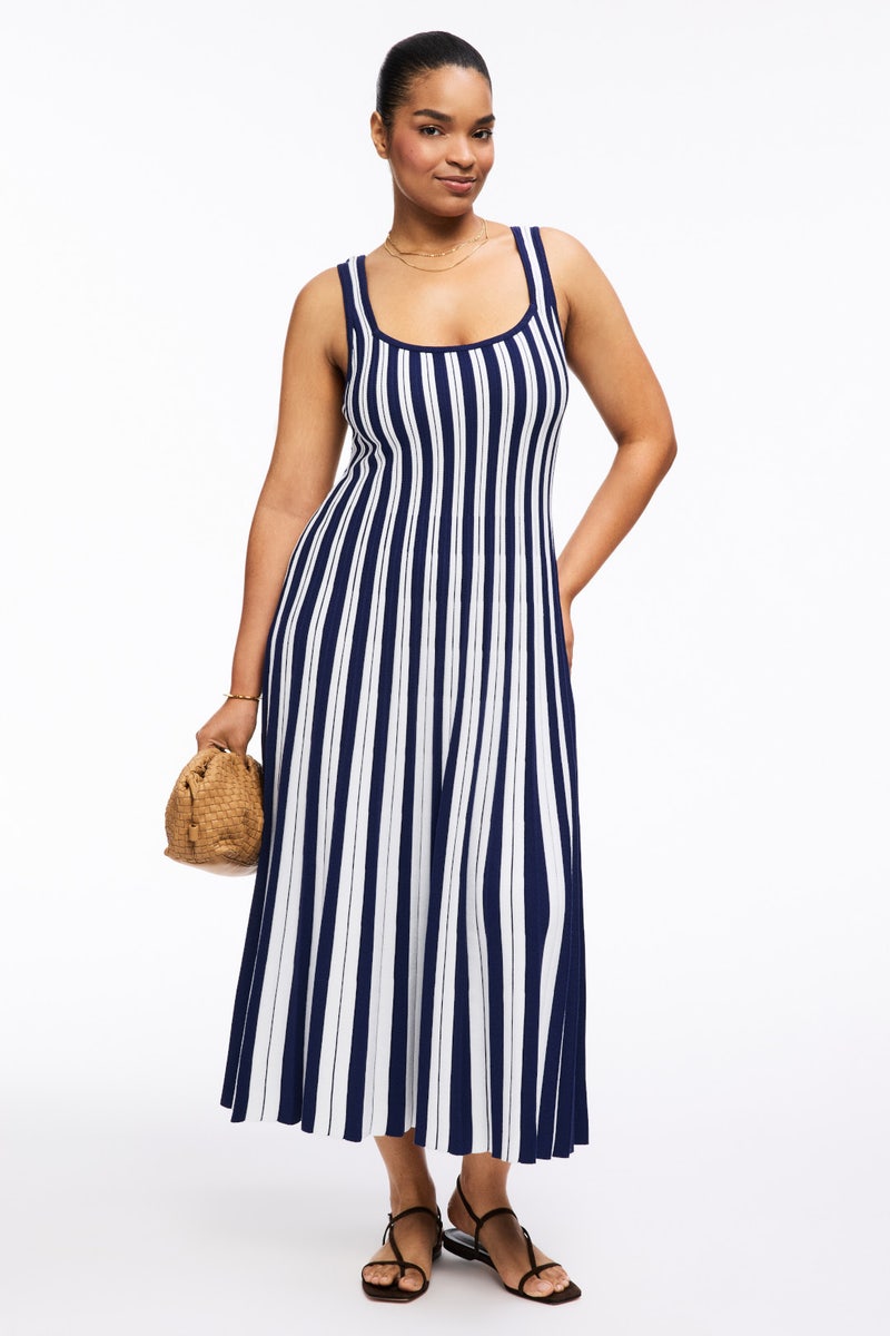 Pleated Knit Tank Dress by Peter Som x RTR - Photo 5