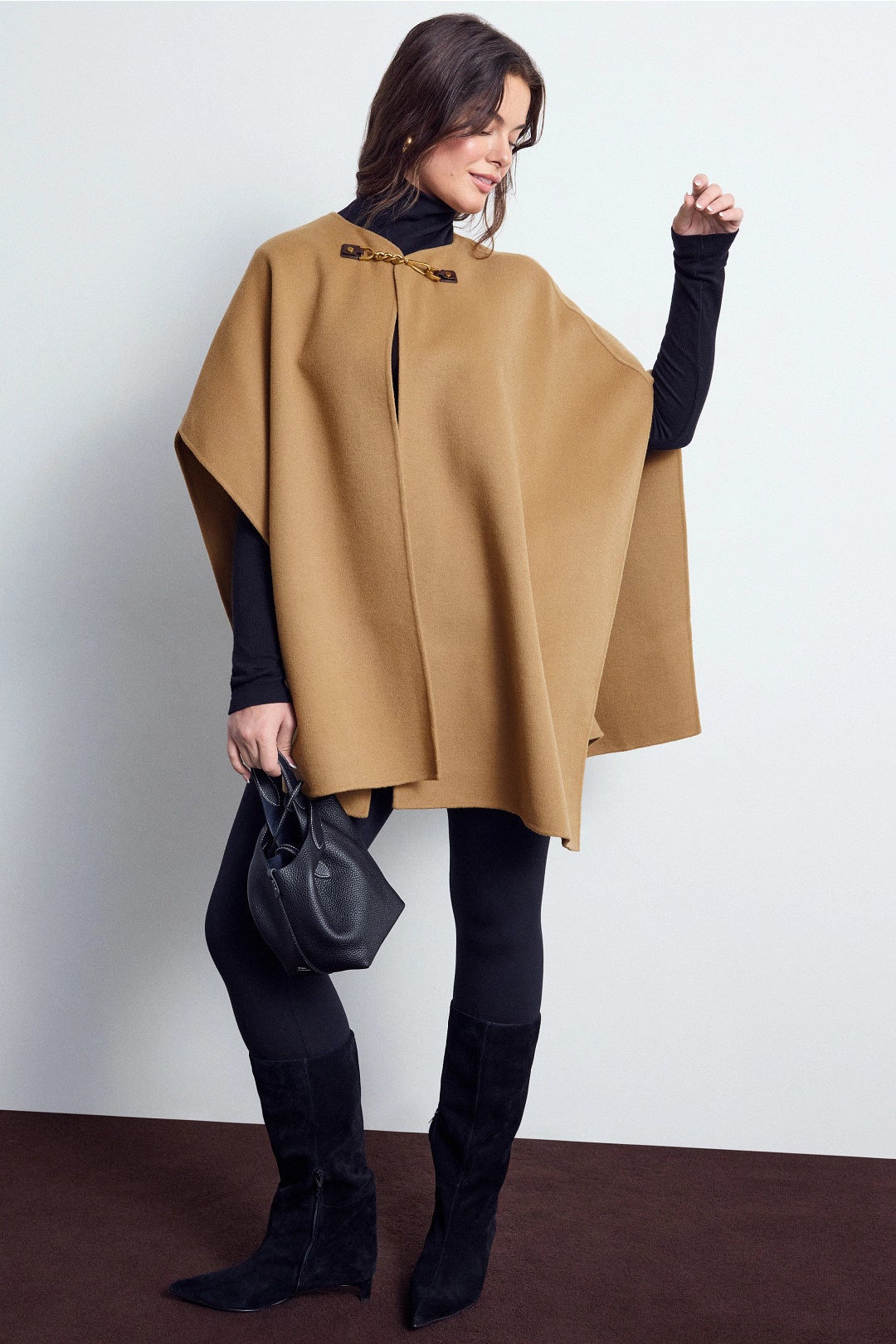 Double Faced Wool Cape by MICHAEL KORS 5