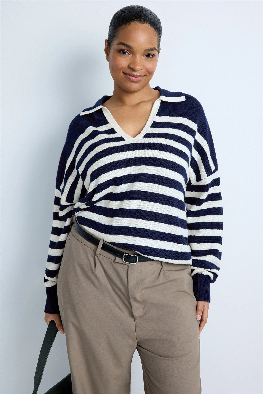Long Sleeve Polo Sweater by Toccin 4