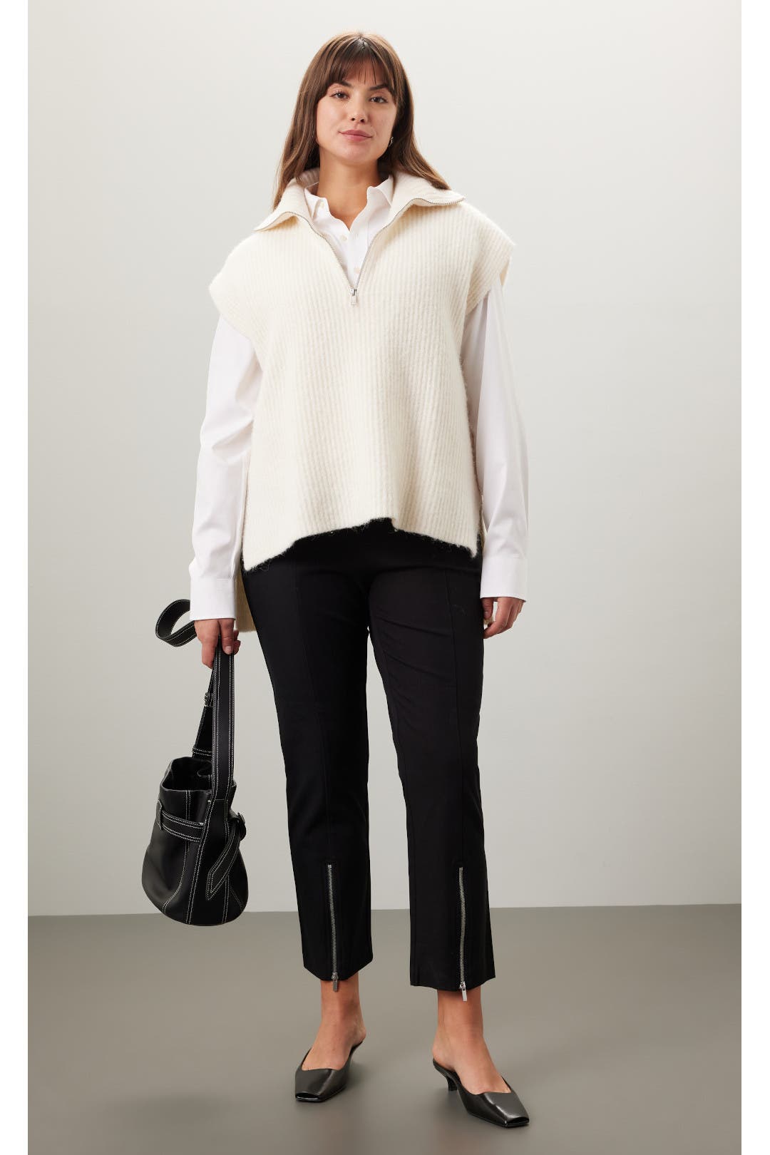 Zipper Split Hem Pants by Derek Lam 10 Crosby x RTR | Rent the Runway