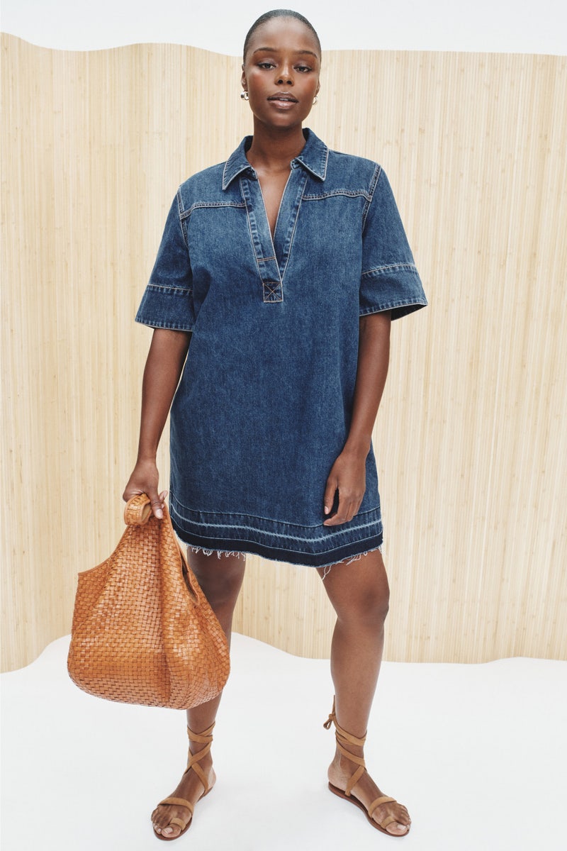 Felice Denim Mini Dress by Veronica Beard - Photo 5