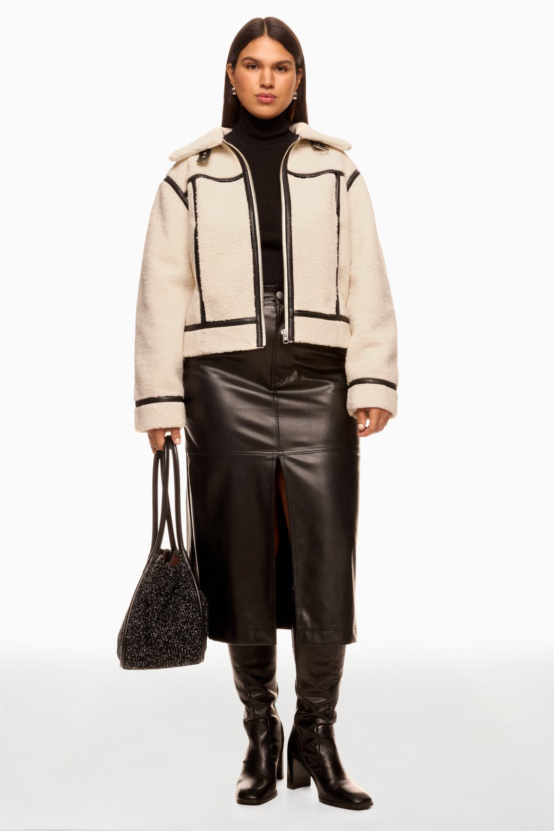 ジャケット・アウター OOF WEAR ecofur&nylon satin jaket OOF WEAR - Modern Women's Outerwear