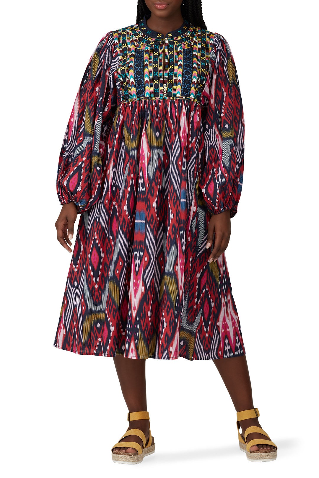 Multi Print Nora Dress by Figue 3