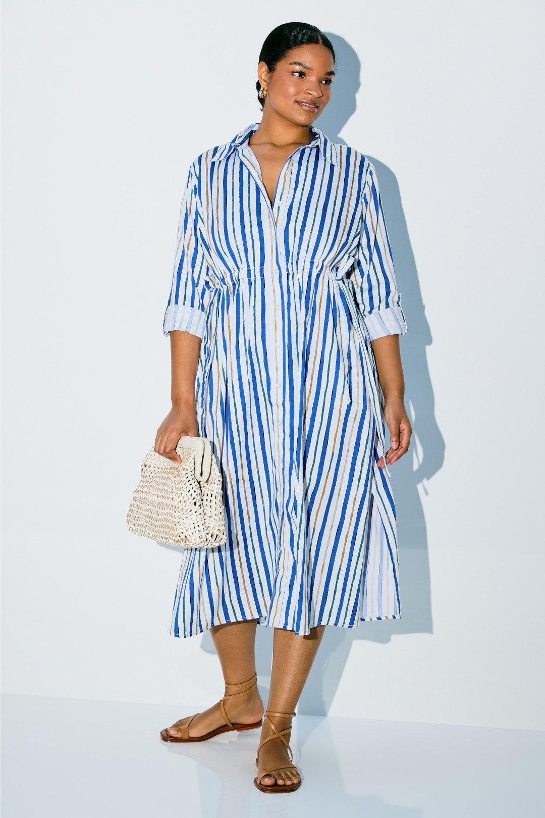 Oasis Stripe Jamie Dress by NIC + ZOE 5
