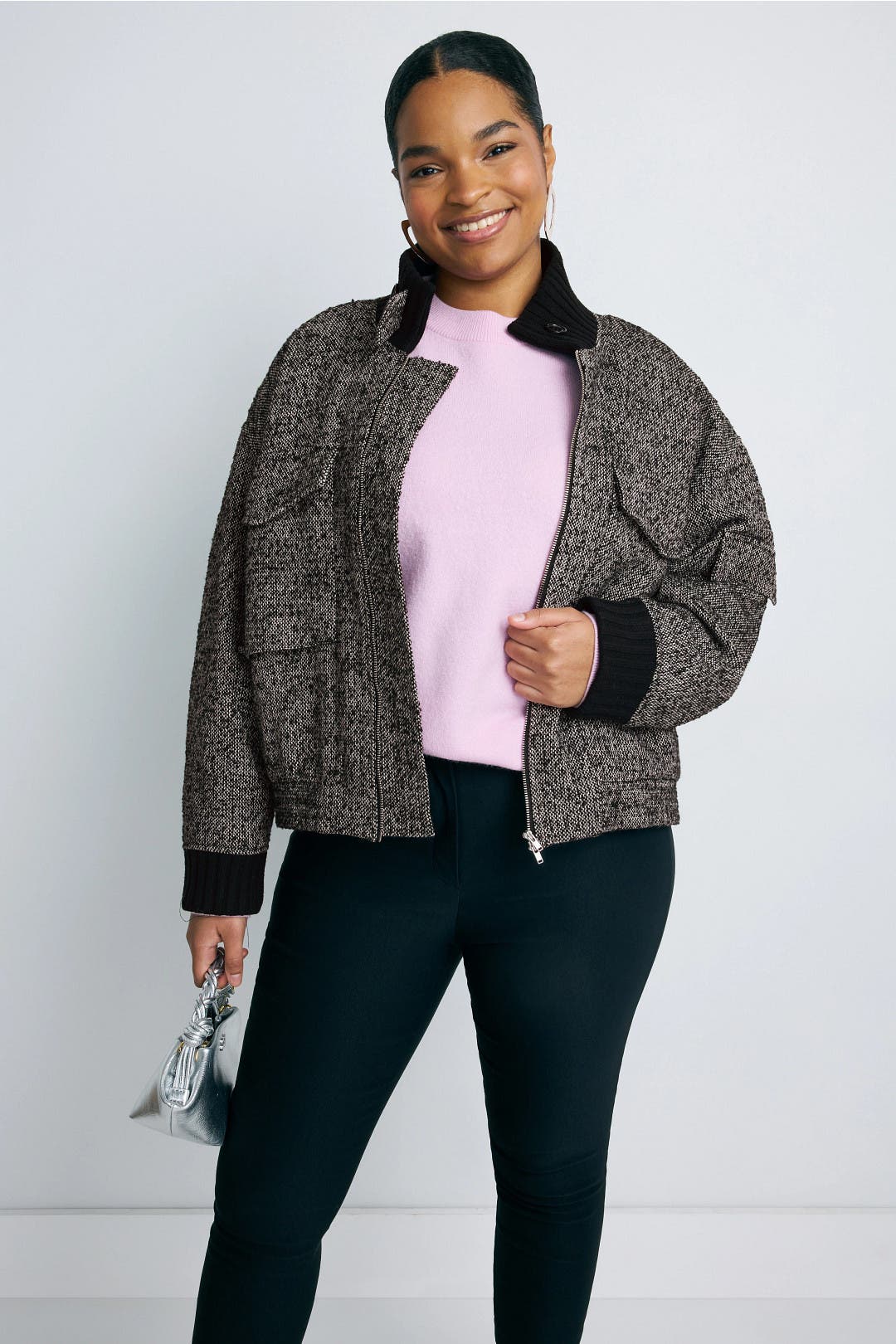 Wool Bomber Jacket by PLAN C x RTR | Rent the Runway