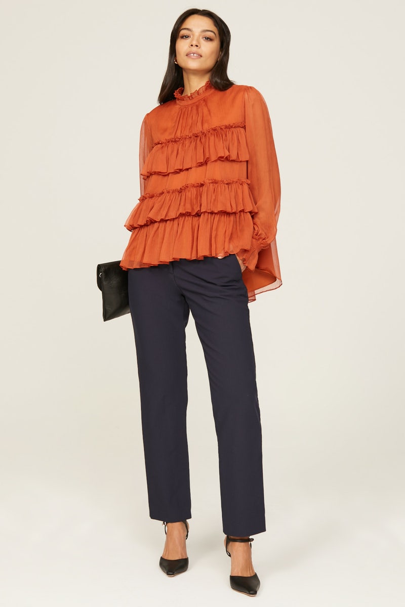 Tiered Ruffle Top by Adam Lippes x RTR - Photo 5