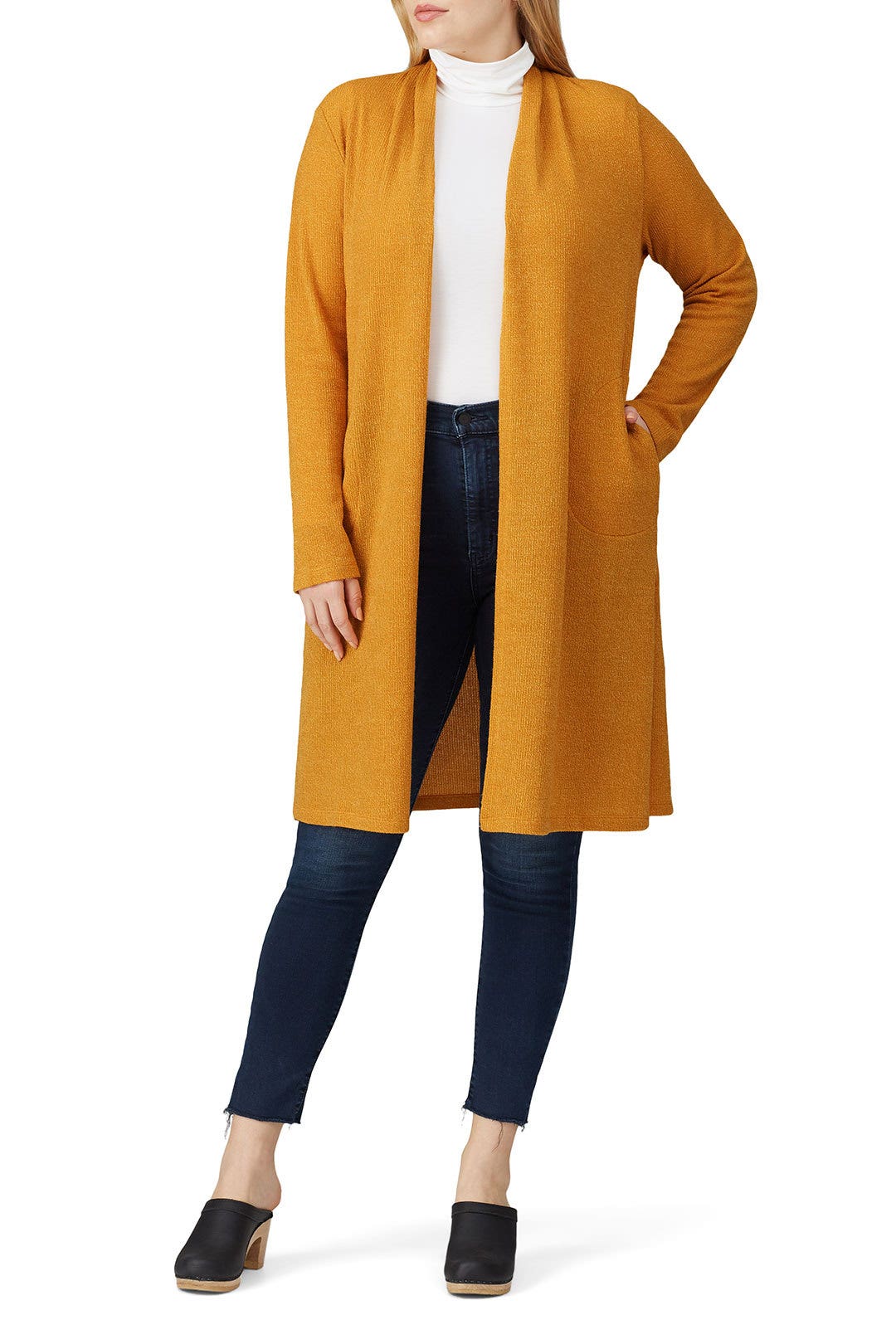 Blixen Long Cardigan by B Collection by Bobeau 4