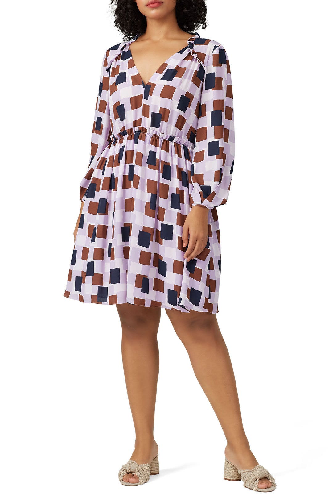 Geo Squares Dress by kate spade new york 4