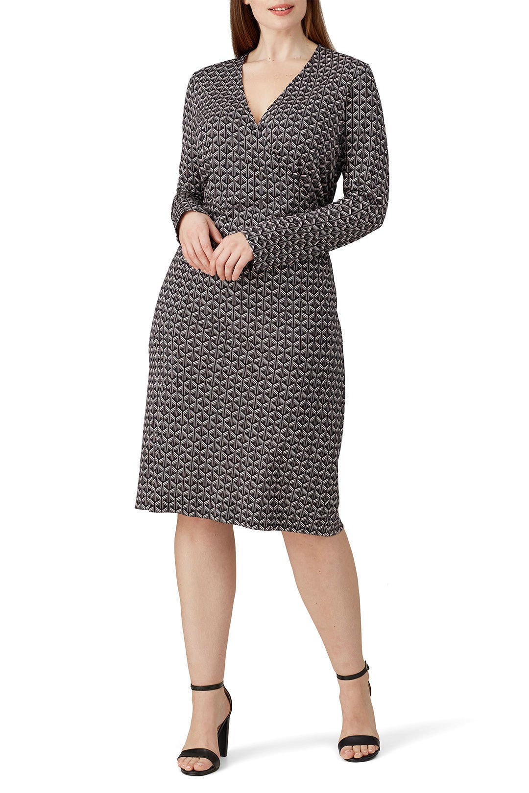 Karis Faux Wrap Dress by Diane von Furstenberg 5