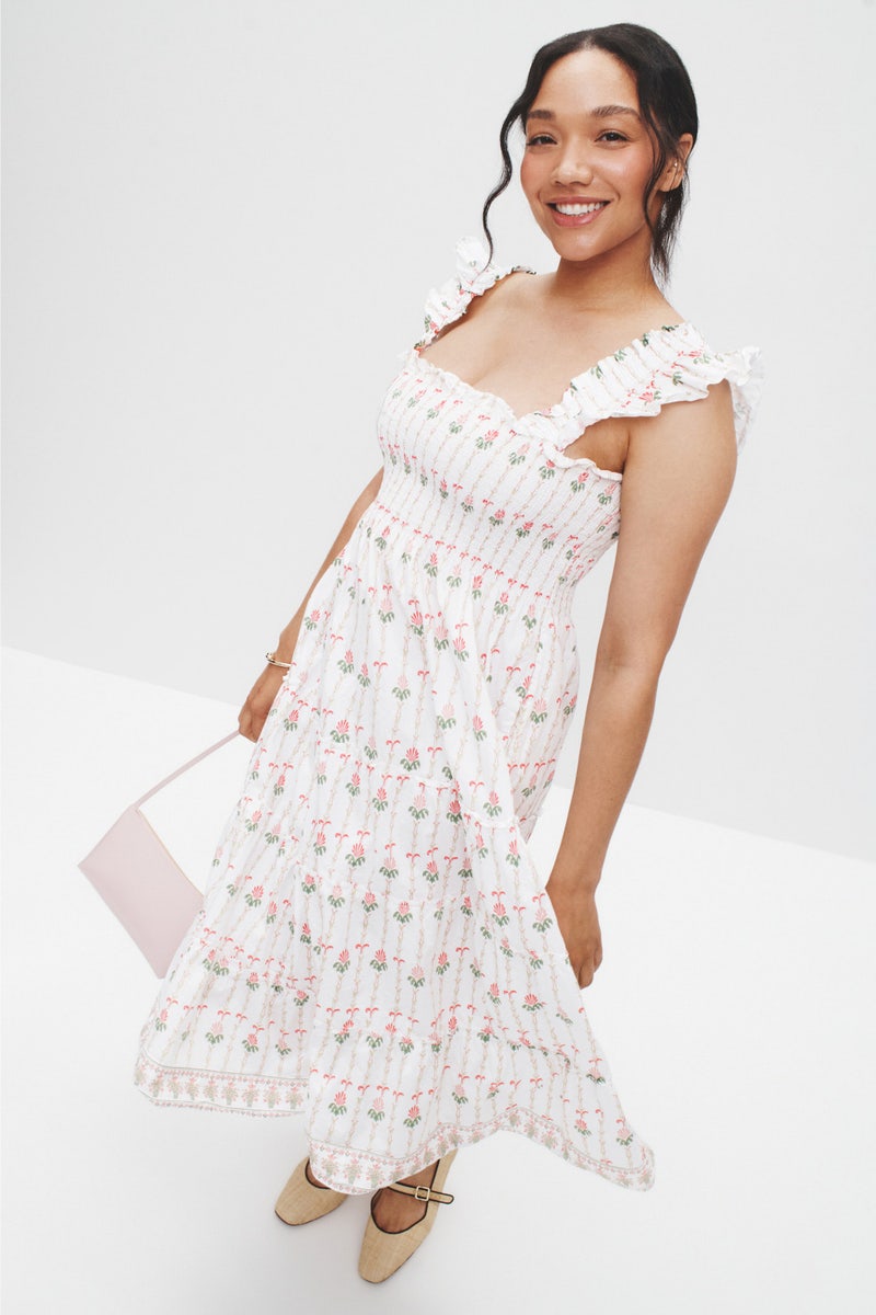 White Ellie Nap Dress by Hill House Home - Photo 5