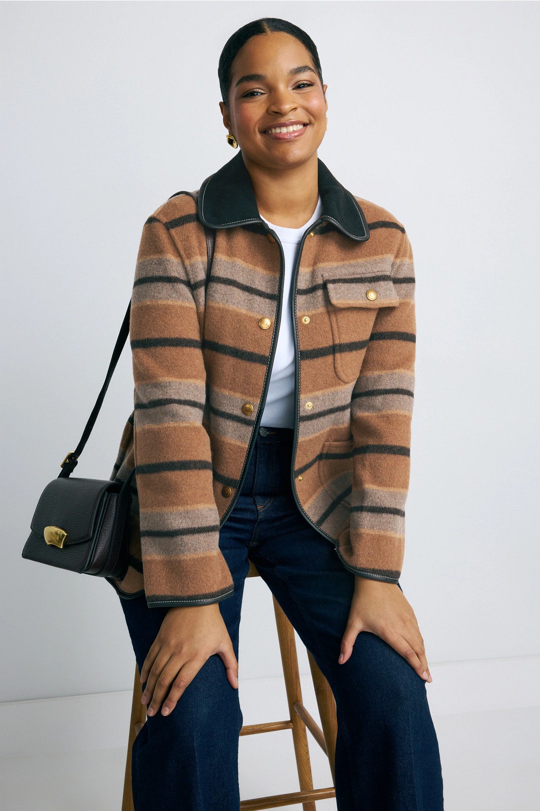 Striped Barn Jacket by Madewell 5