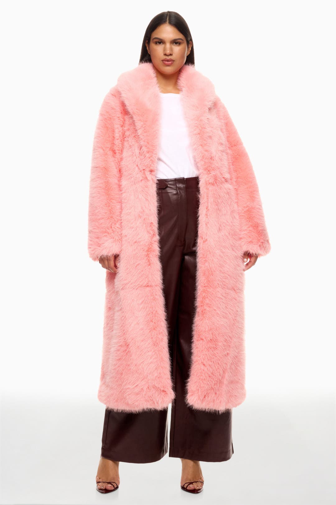 Long Faux Fur Coat by Prabal Gurung x RTR | Rent the Runway
