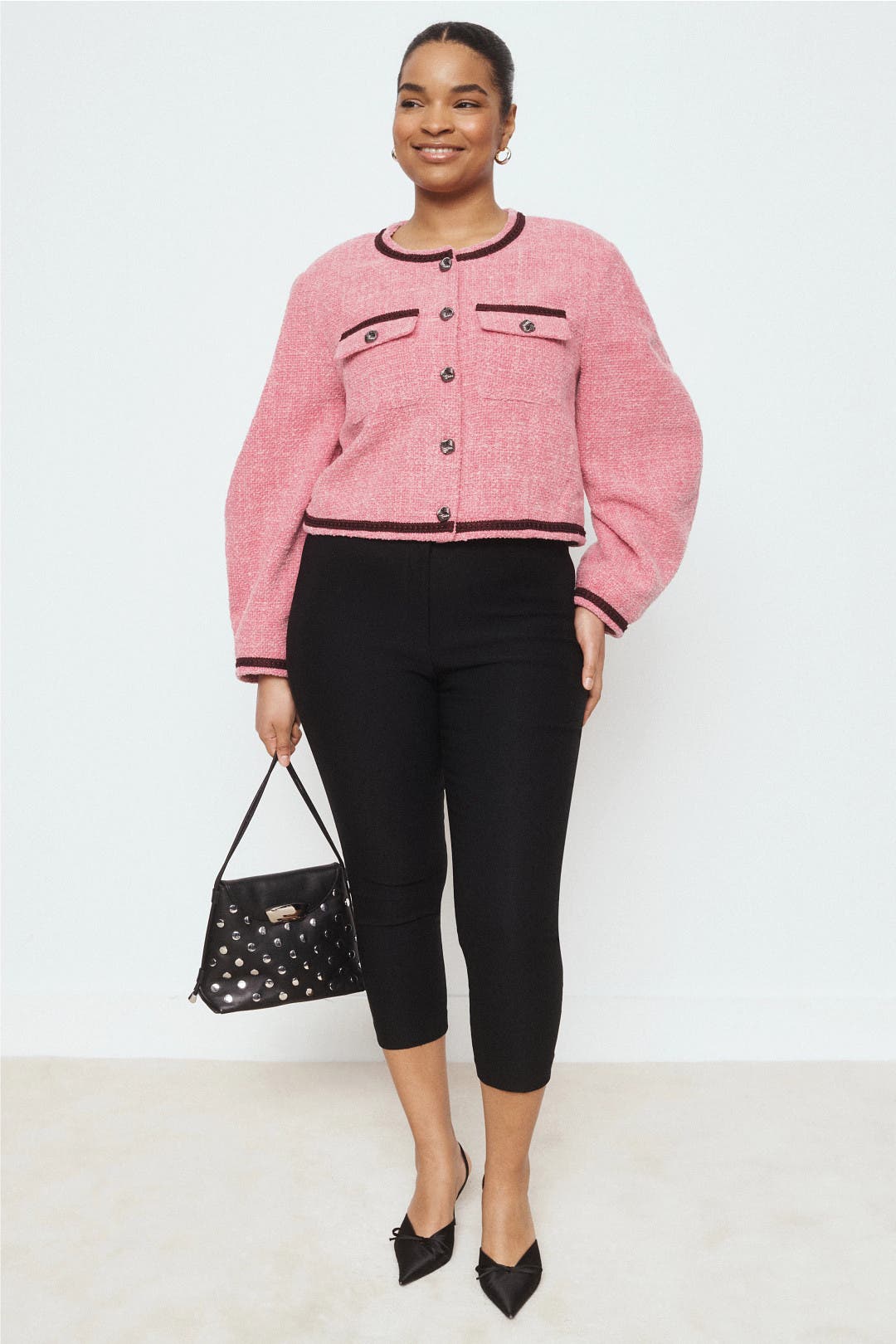 Sigrun Cropped Lady Jacket by Gestuz | Rent the Runway