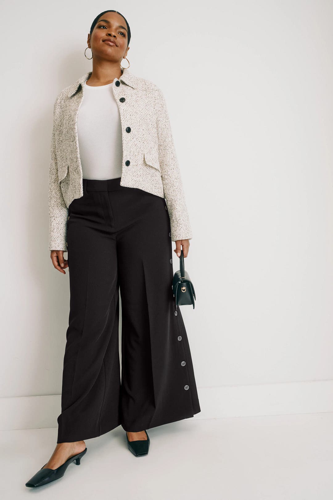 Button Detail Trouser by Derek Lam 10 Crosby x RTR | Rent the Runway