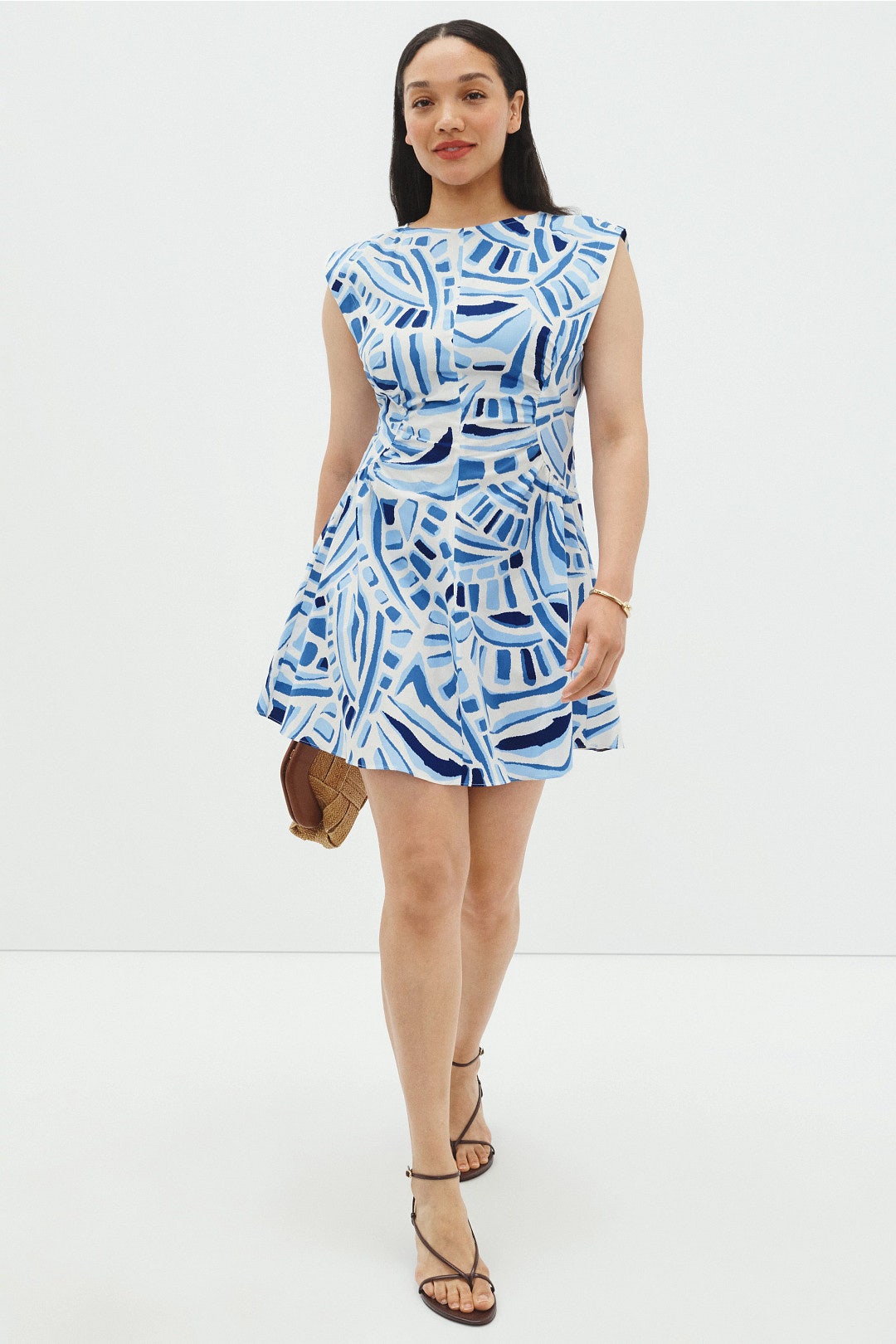 Mini Fit And Flare Dress by Donna Morgan 4
