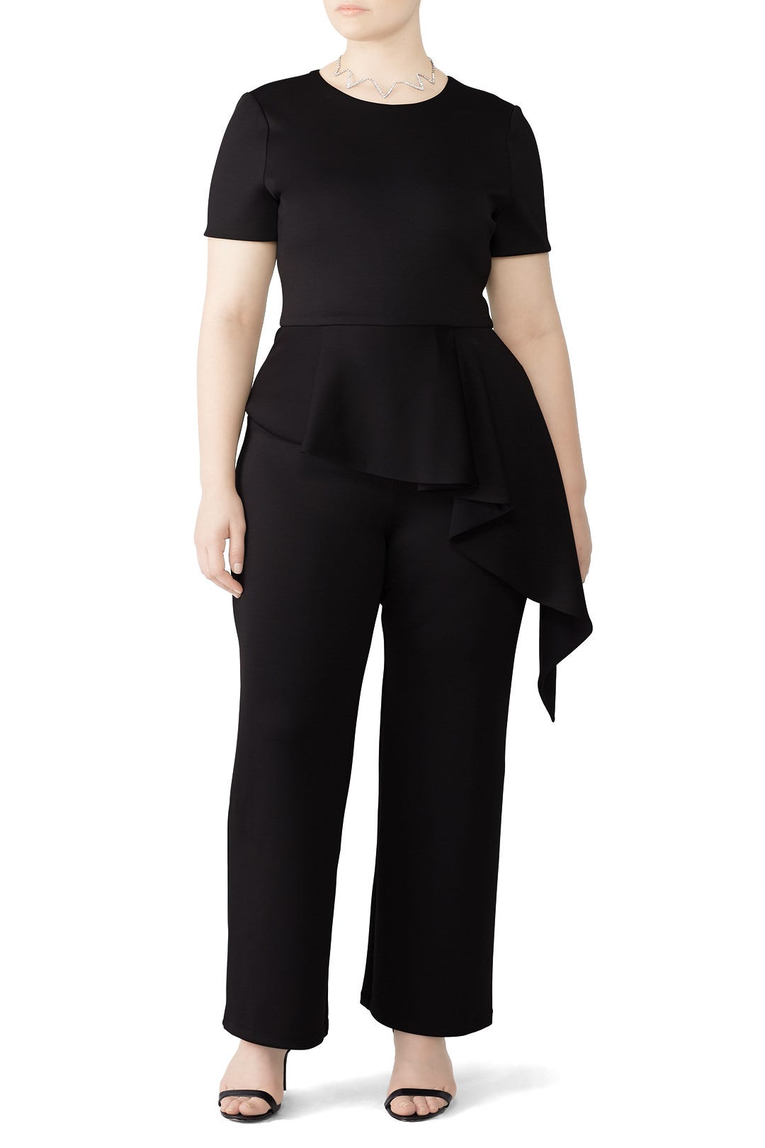 Ruffled Myles Jumpsuit by Black Halo 4