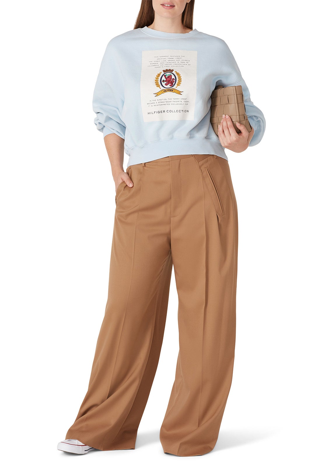 Crest Label Sweatshirt by Tommy Hilfiger 5