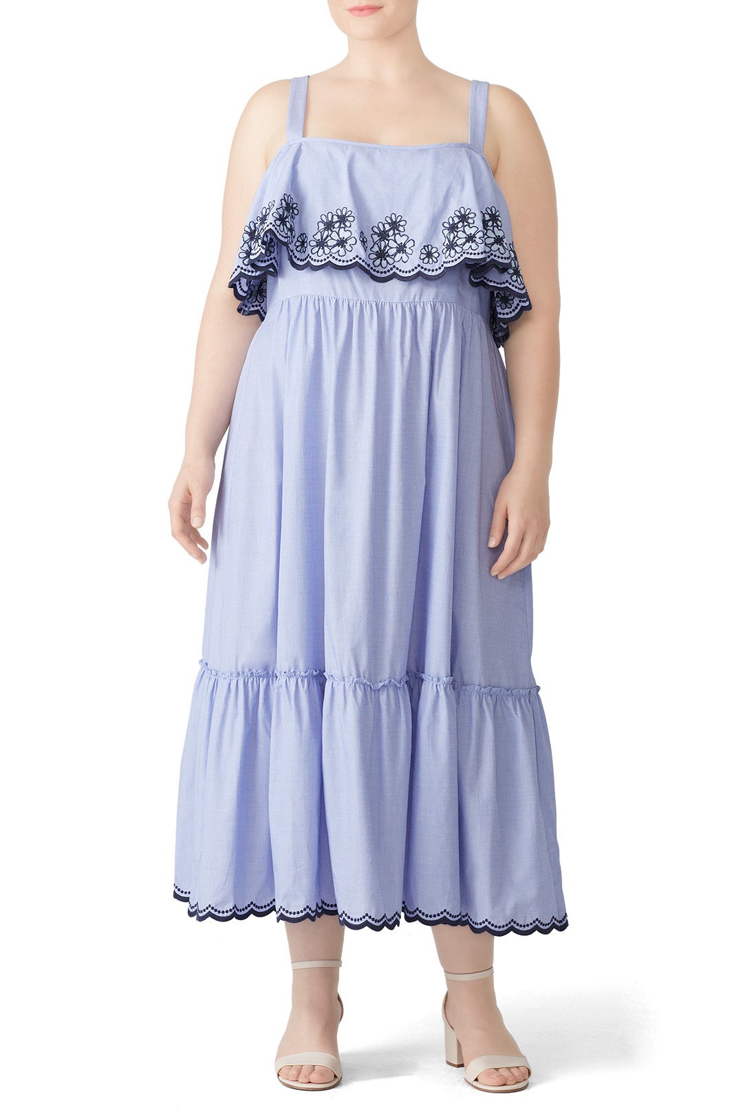 Daisy Embroidered Patio Dress by kate spade new york 4