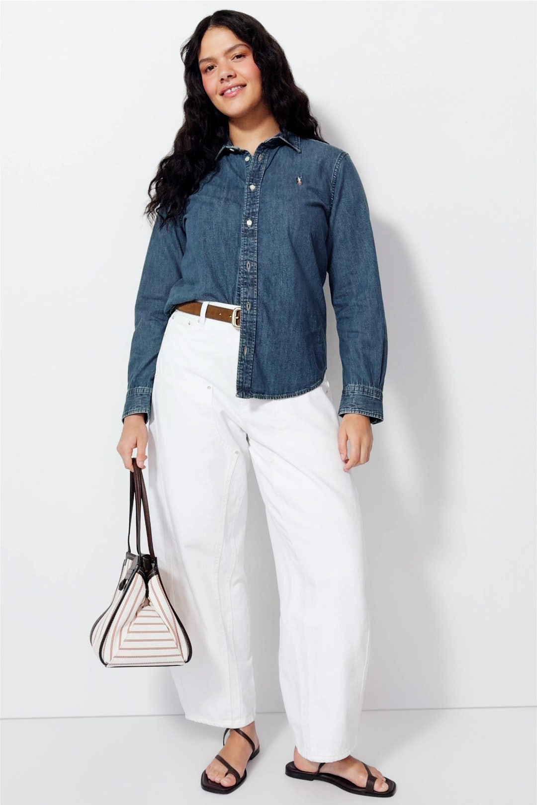 Rigid Denim Button Down by Polo Ralph Lauren 4