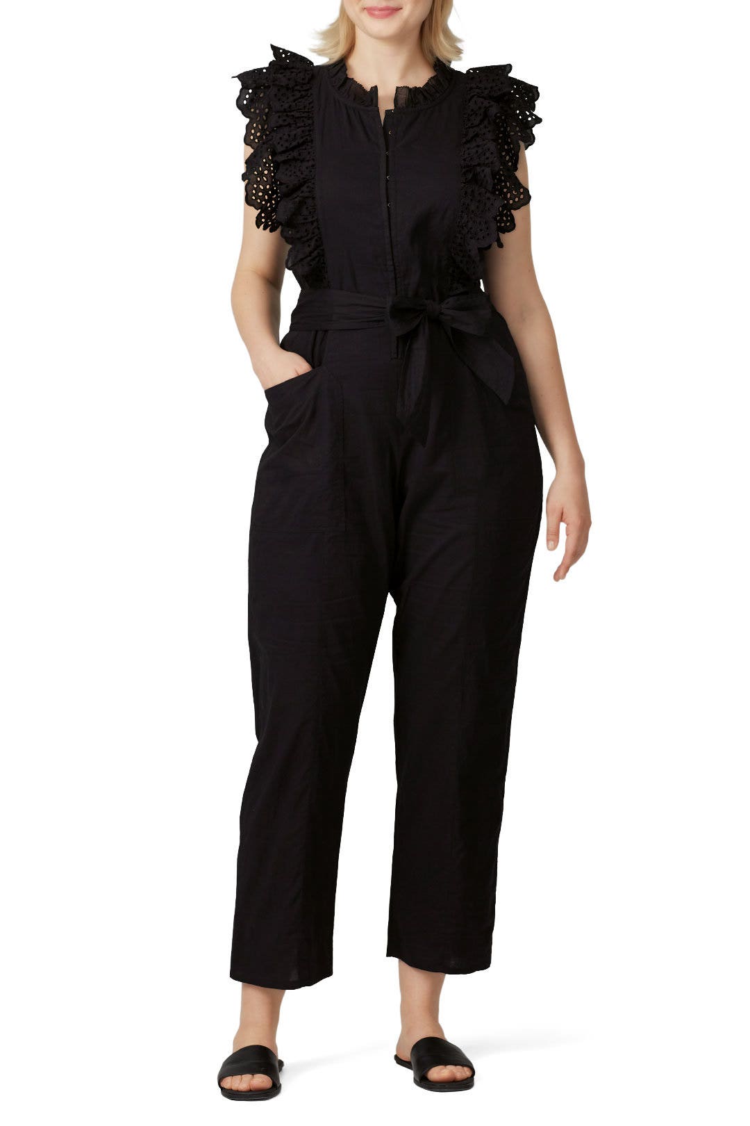 Limon Eyelet Jumpsuit by Apiece Apart 4
