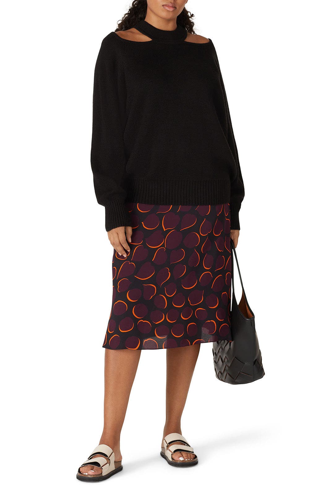 Purple Printed Skirt by Marni 5