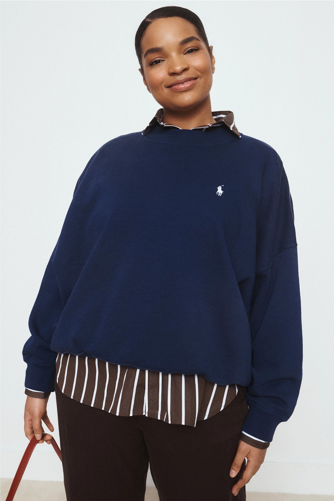 Vintage Fleece Crew Neck Sweatshirt by Polo Ralph Lauren 4