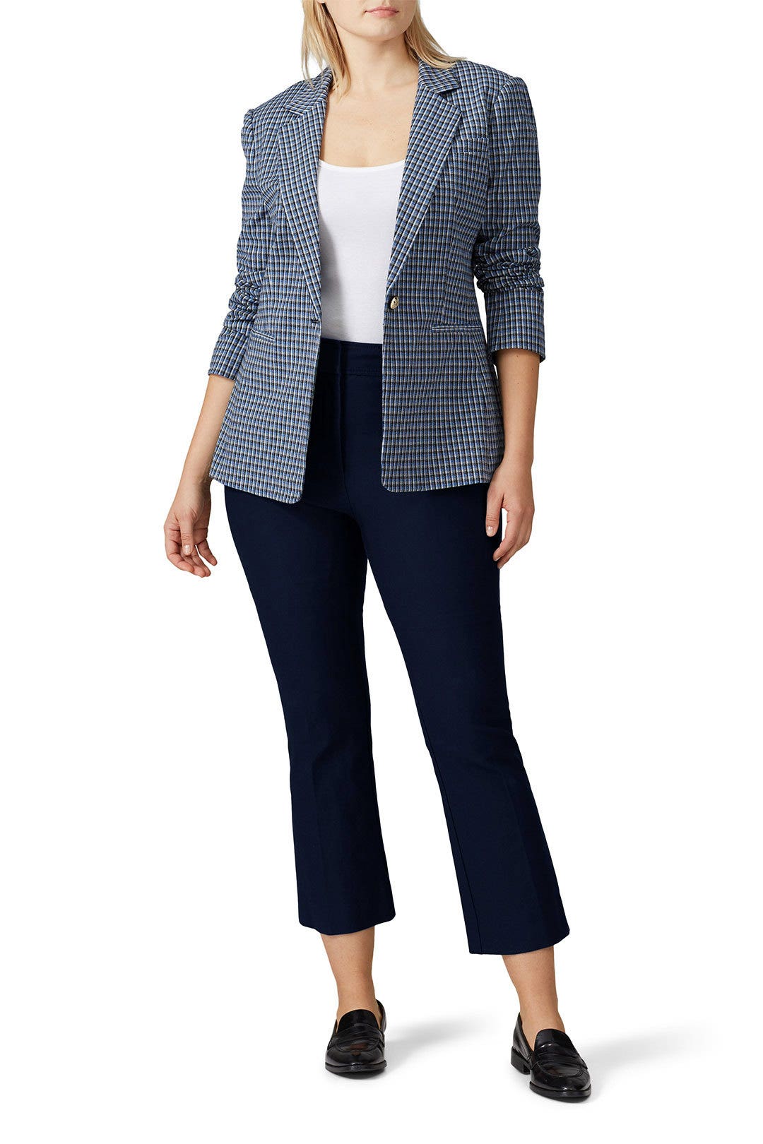 Robertson Cropped Flare Trousers by Derek Lam 10 Crosby 5