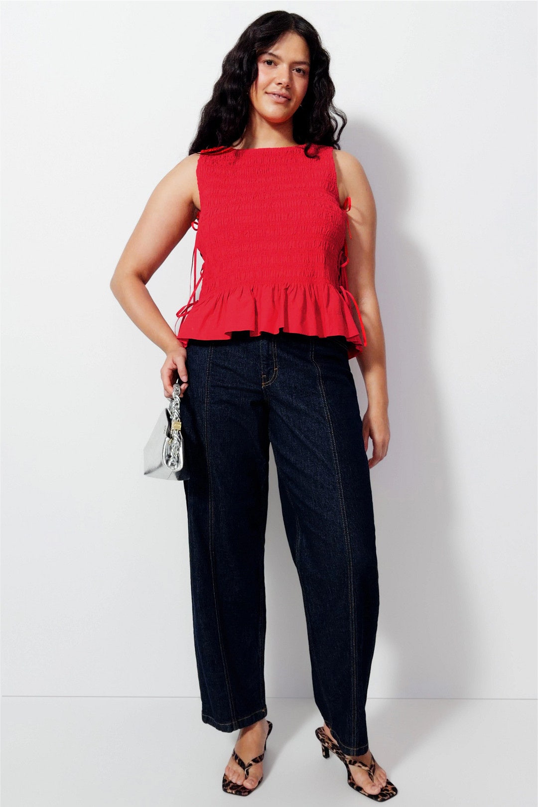 Smock Tie String Top by GANNI 4