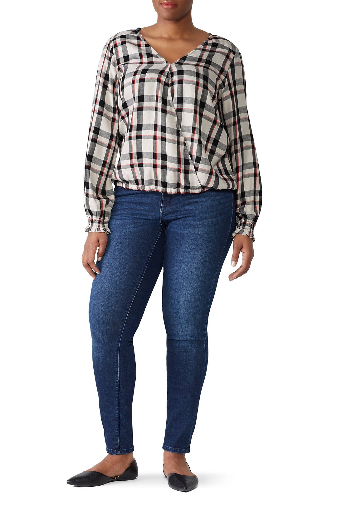 Cori Smocked Sleeve Blouse by Sanctuary 3