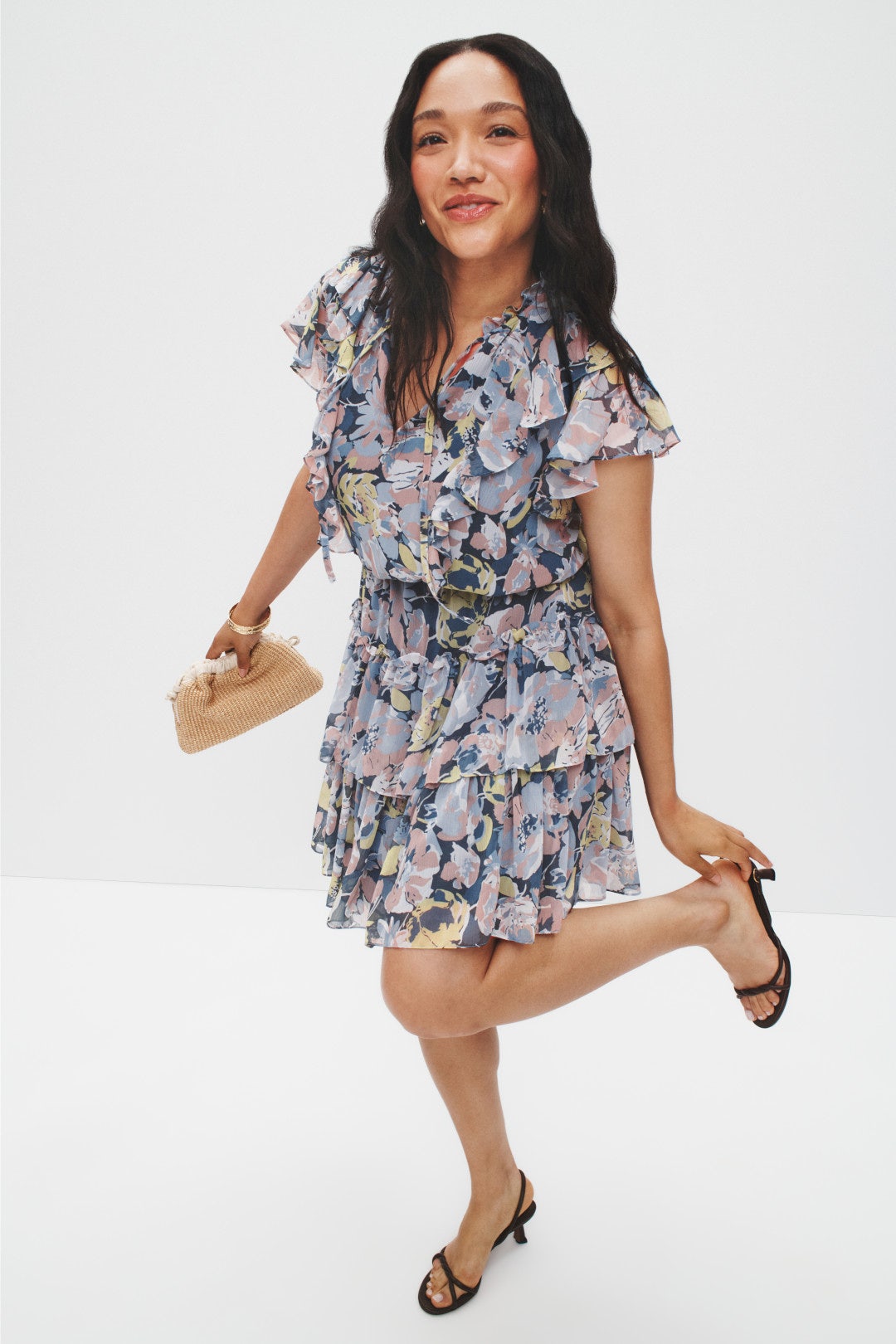 Devany Short Sleeve Day Dress by Lauren Ralph Lauren 5