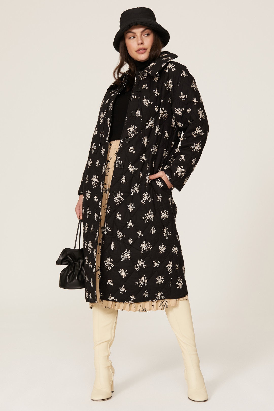 Cleo Floral Coat by Rixo 5