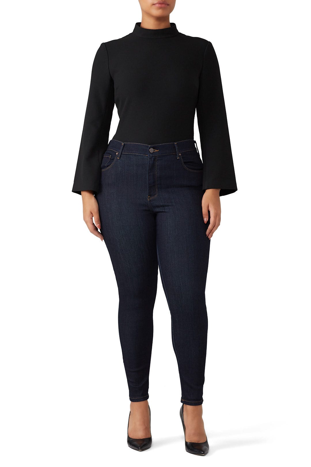 Black Hostess Top by Trina Turk 4