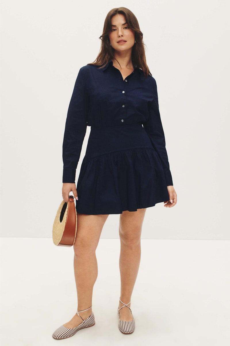 Blue Rocco Mini Dress by Staud - Photo 5