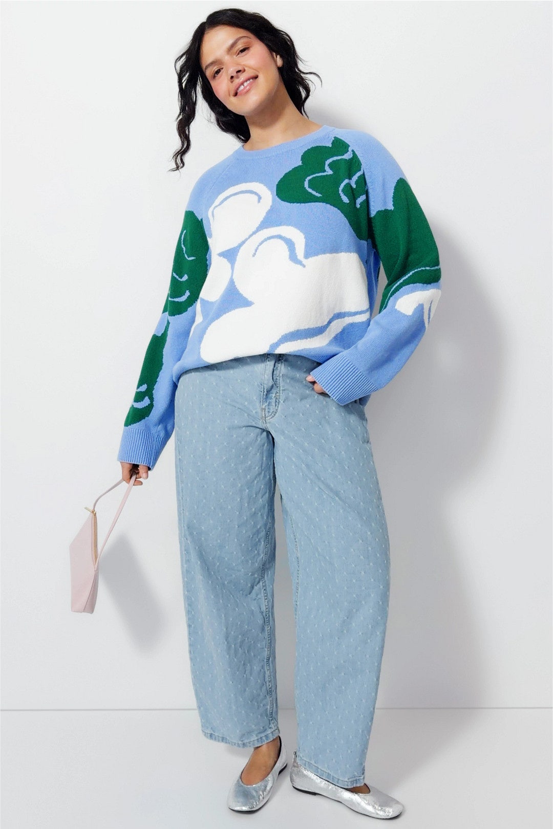 Floral Knitted Pullover by Marimekko 4